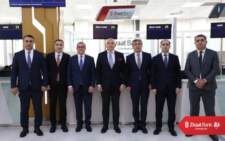 "Ziraat Bank Azərbaycan"nın ilk şöbəsi fəaliyyətə başlayıb